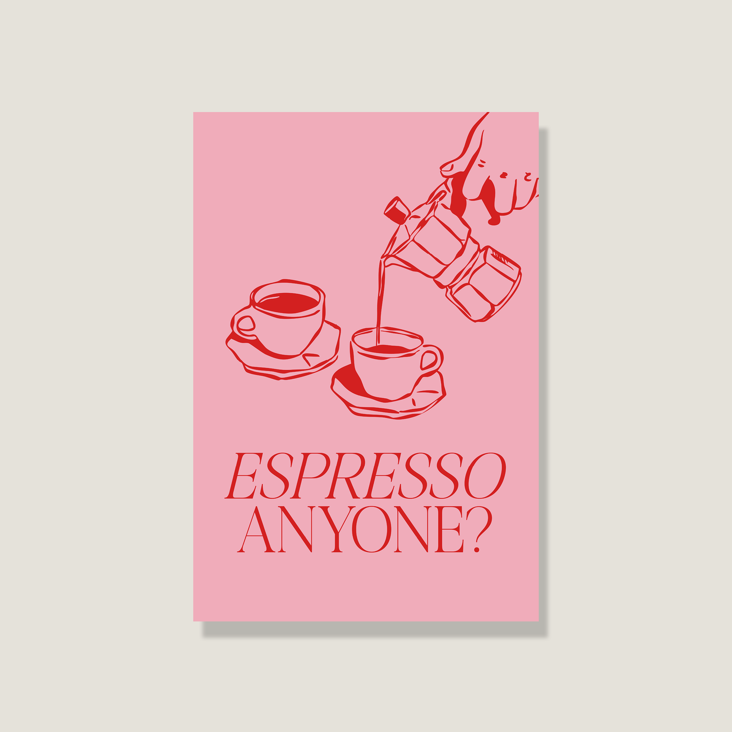 Postkarte 'Espresso'