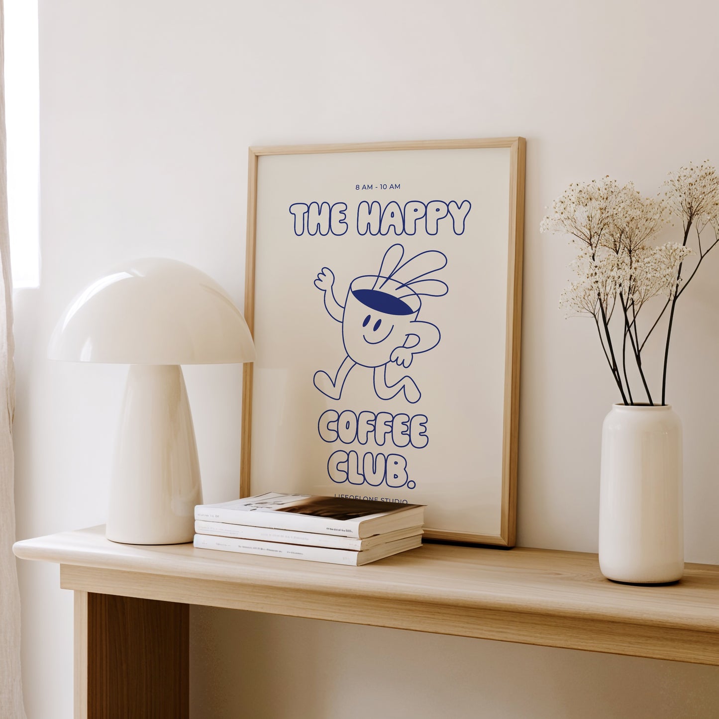 Poster 'Coffee club'