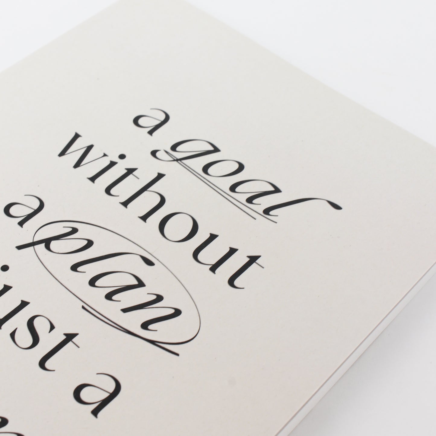 Notizbuch 'make your dreams happen'