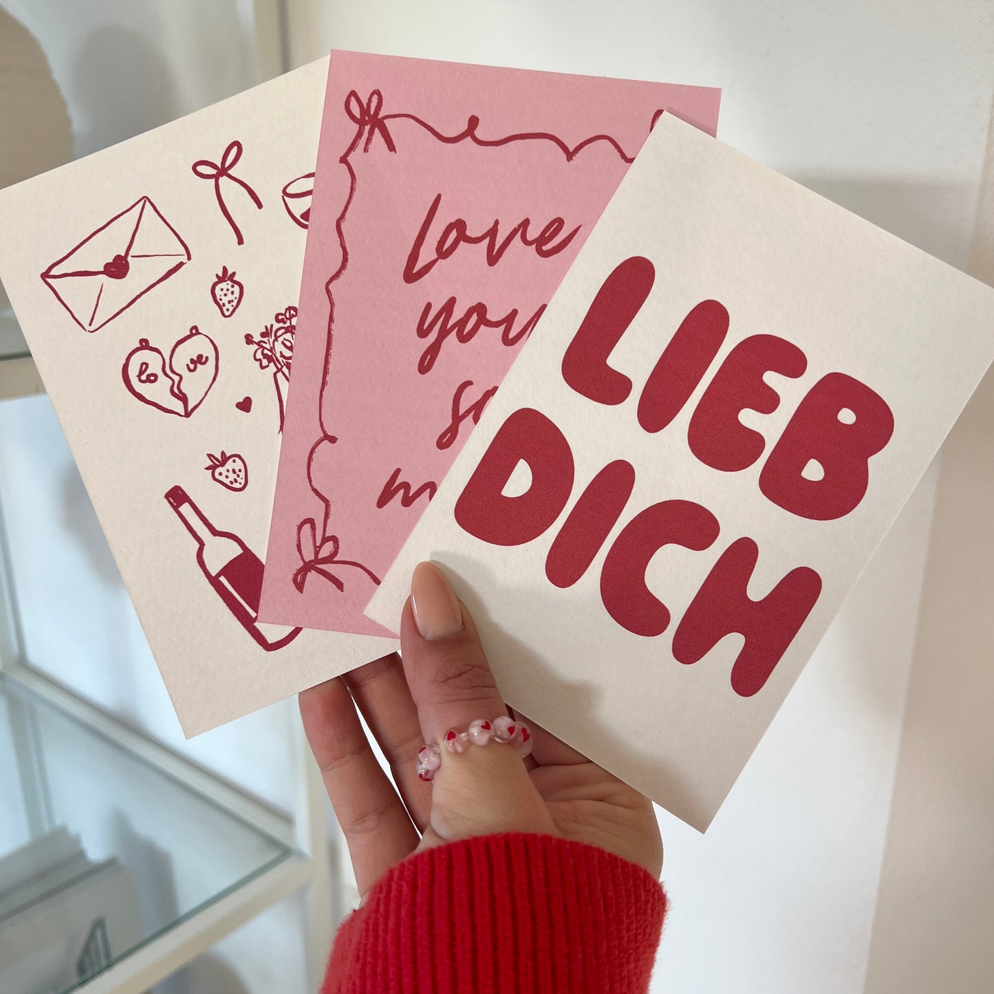 Postkarte 'Love'