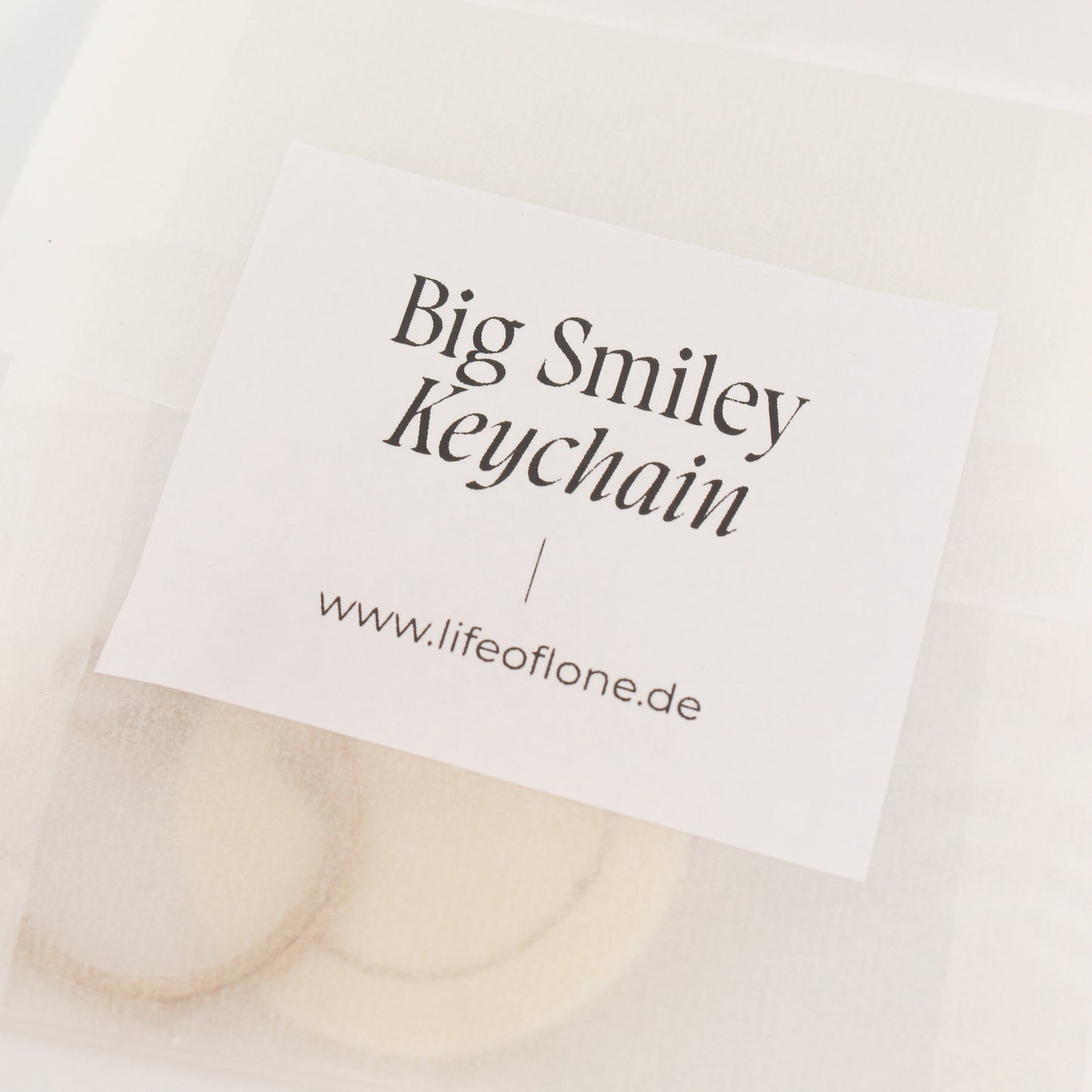 Schlüsselanhänger 'Big Smiley'