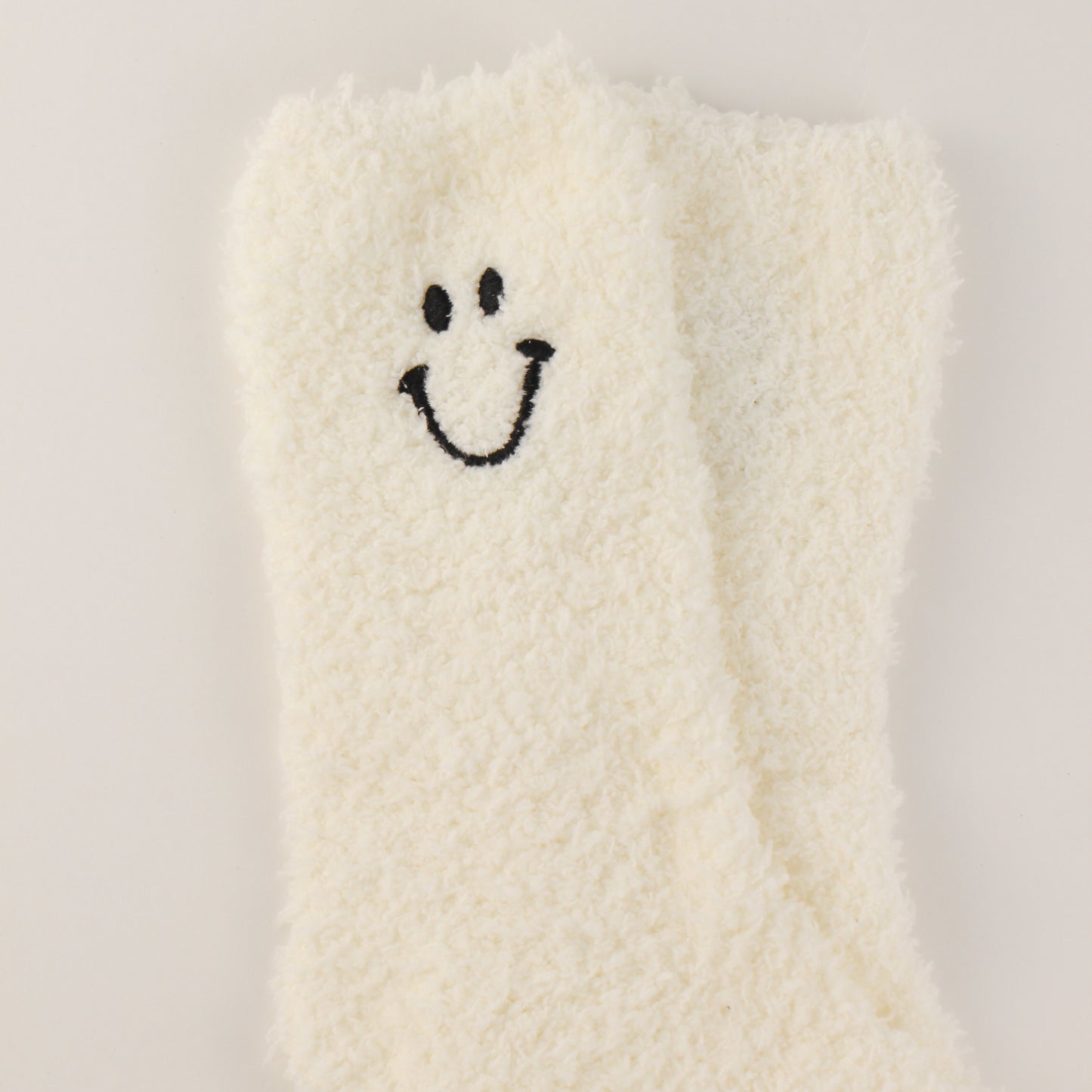 Kuschelsocken 'Cozy Smiley'