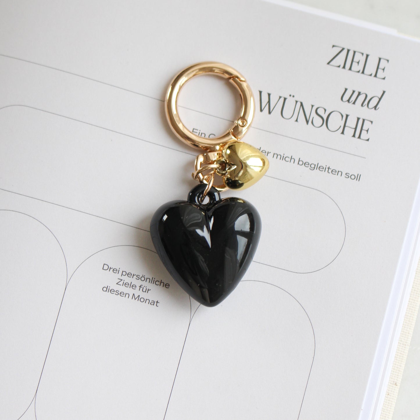 Anhänger 'Double heart'