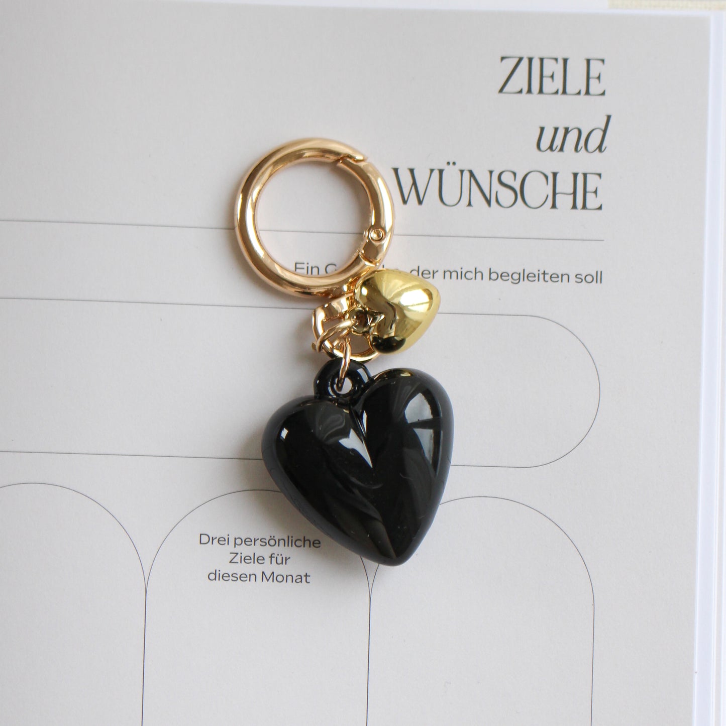 Anhänger 'Double heart'