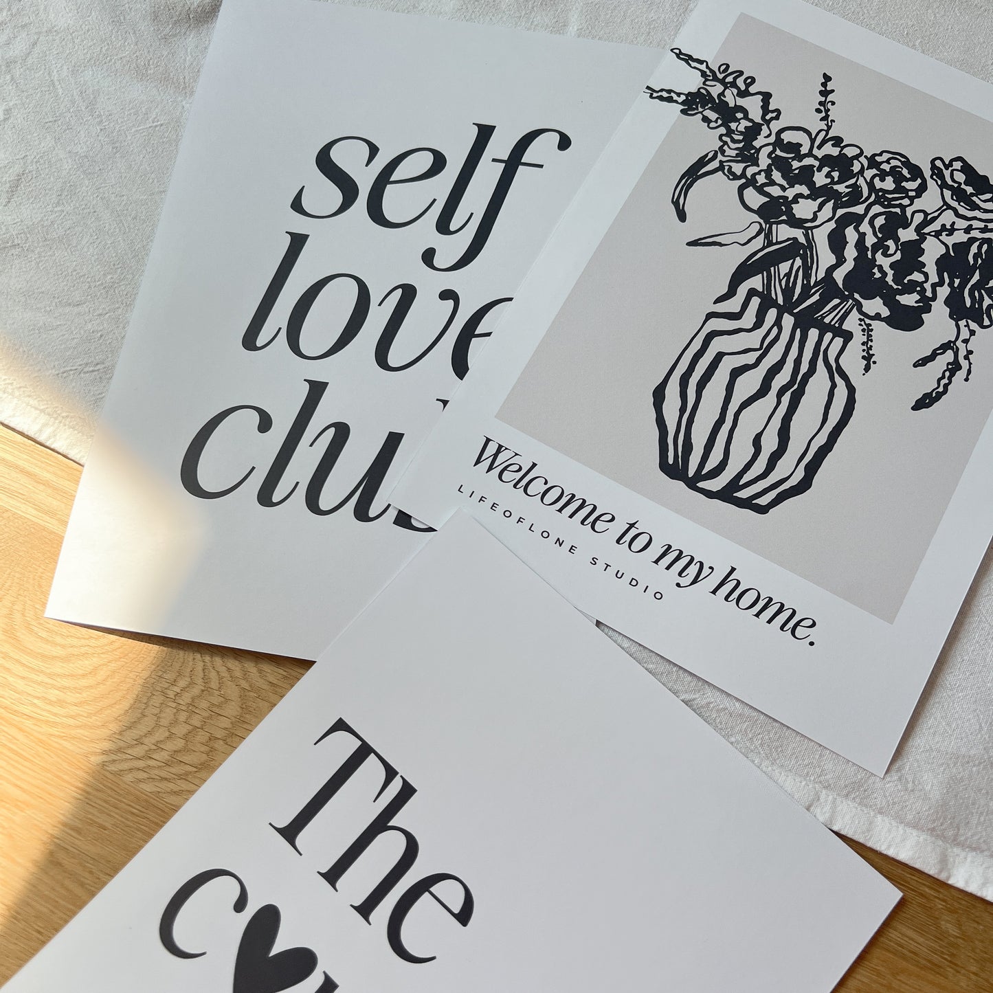 Poster 'Self love club '