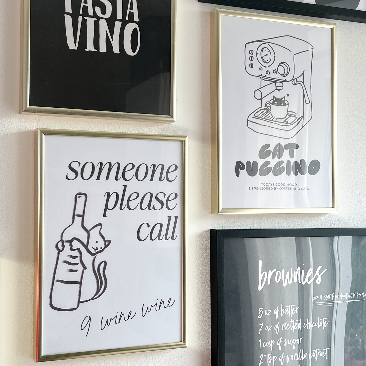 Handgedrucktes Poster mit minimalistischem Design – nachhaltiger Kunstdruck aus dem Lifeoflone Studio