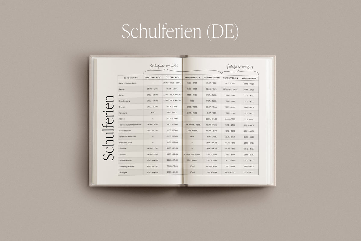 Kalender 2027 'Embrace'