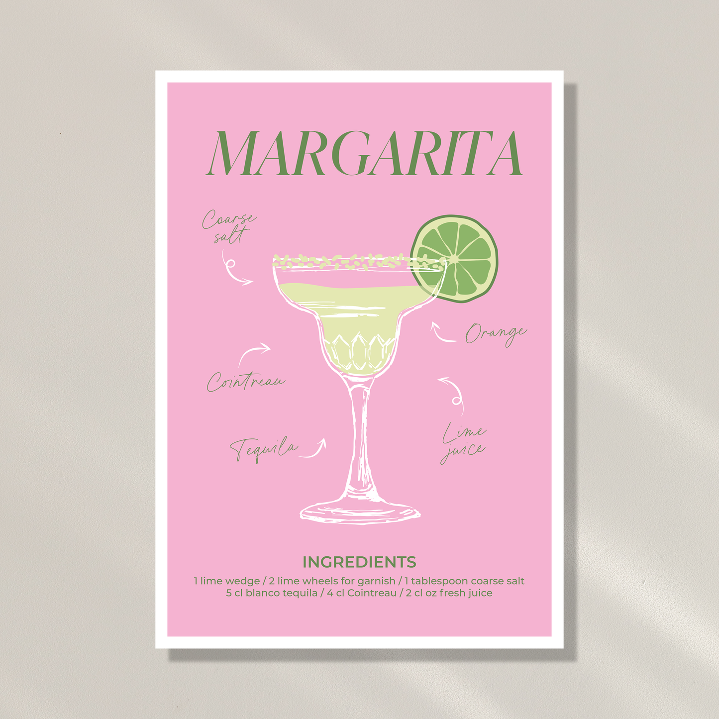 Poster 'Margarita'