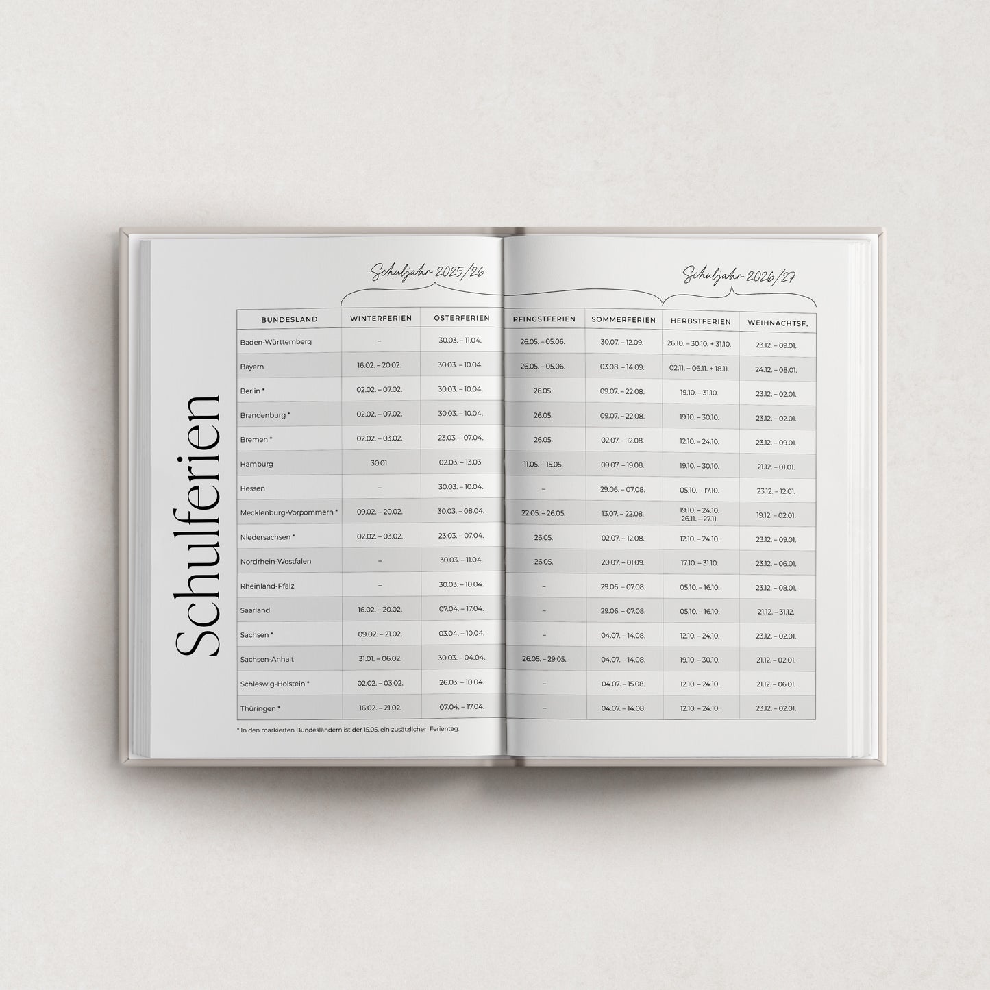 Kalender 2026 'Lucky Girl'