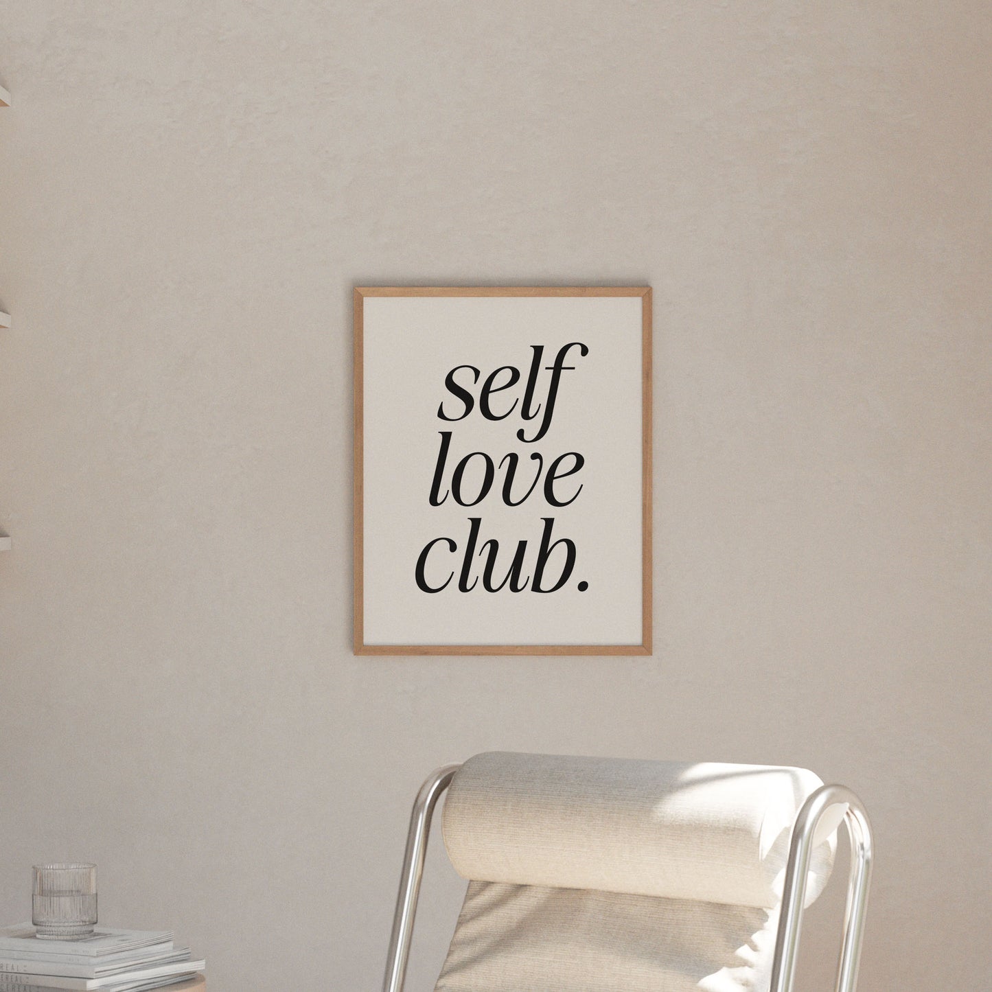 Poster 'Self love club '
