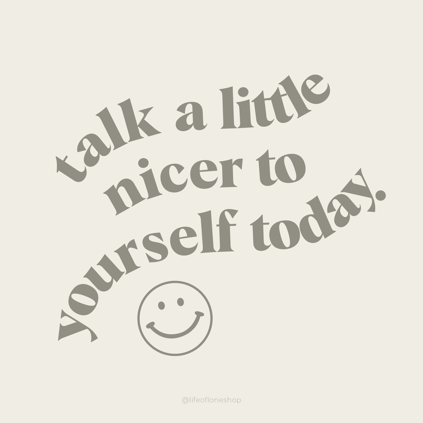 FREE Wallpaper 'talk a little nicer'