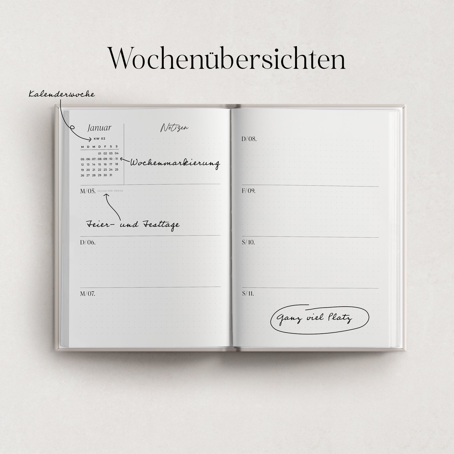 Kalender 2026 'Lucky Girl'