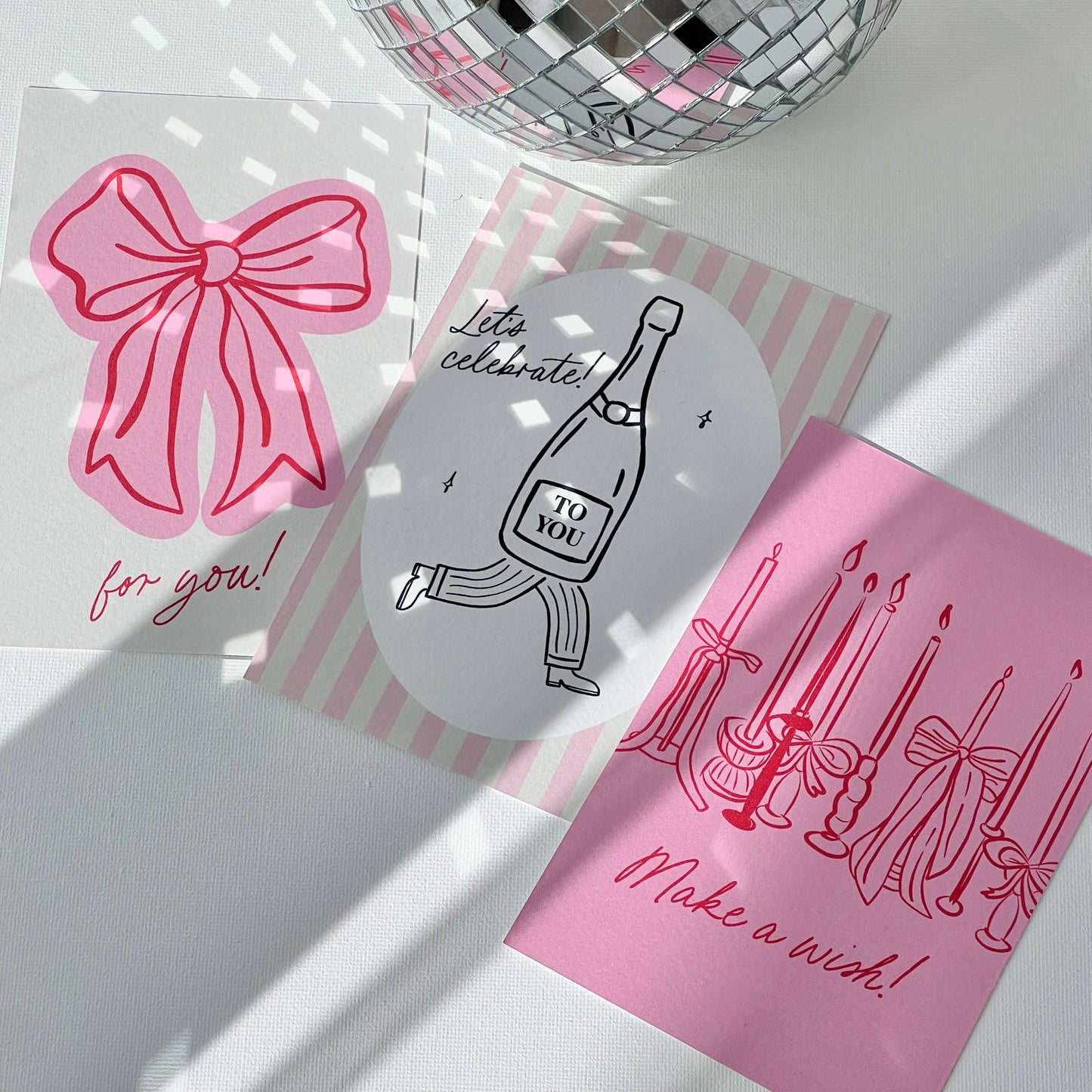 Postkarte 'Make a wish'