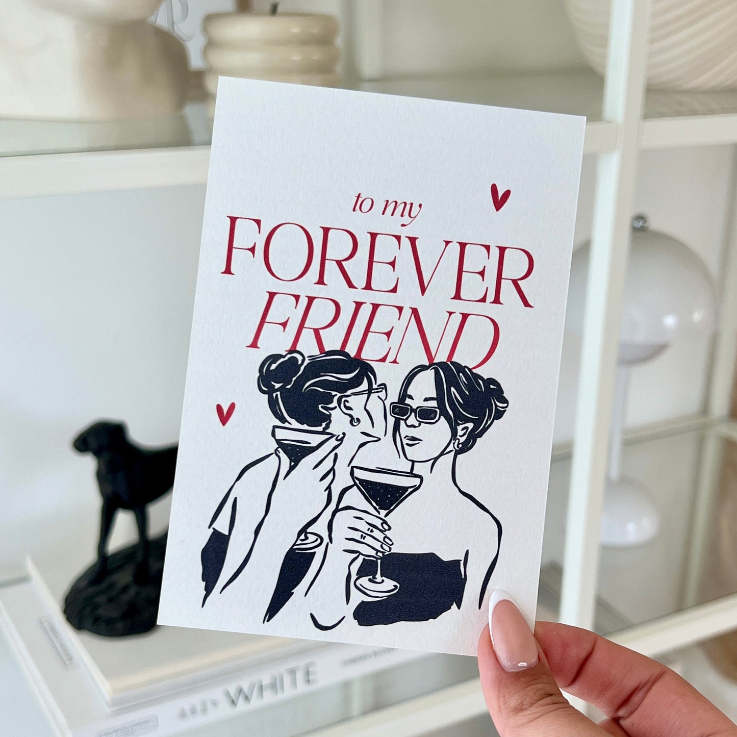 Postkarte 'Forever friend'