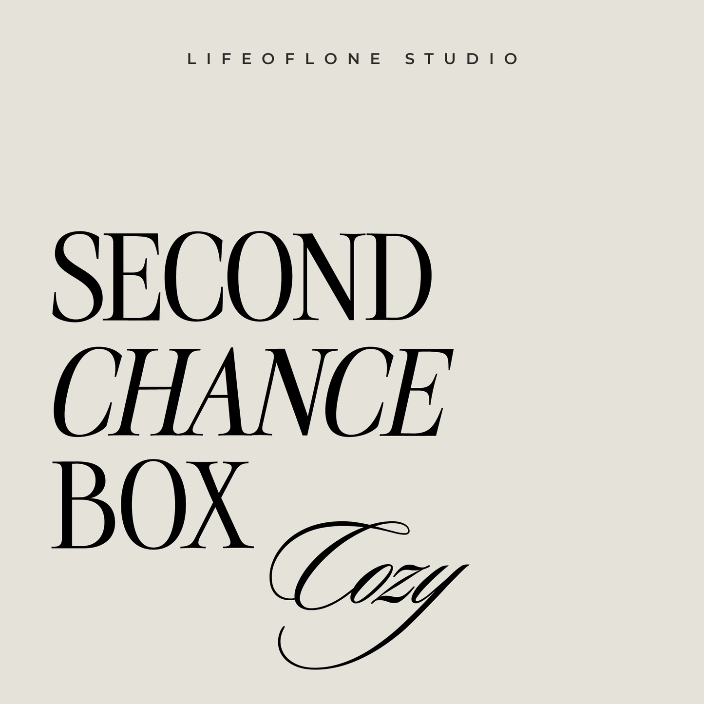 Second Chance Box COZY