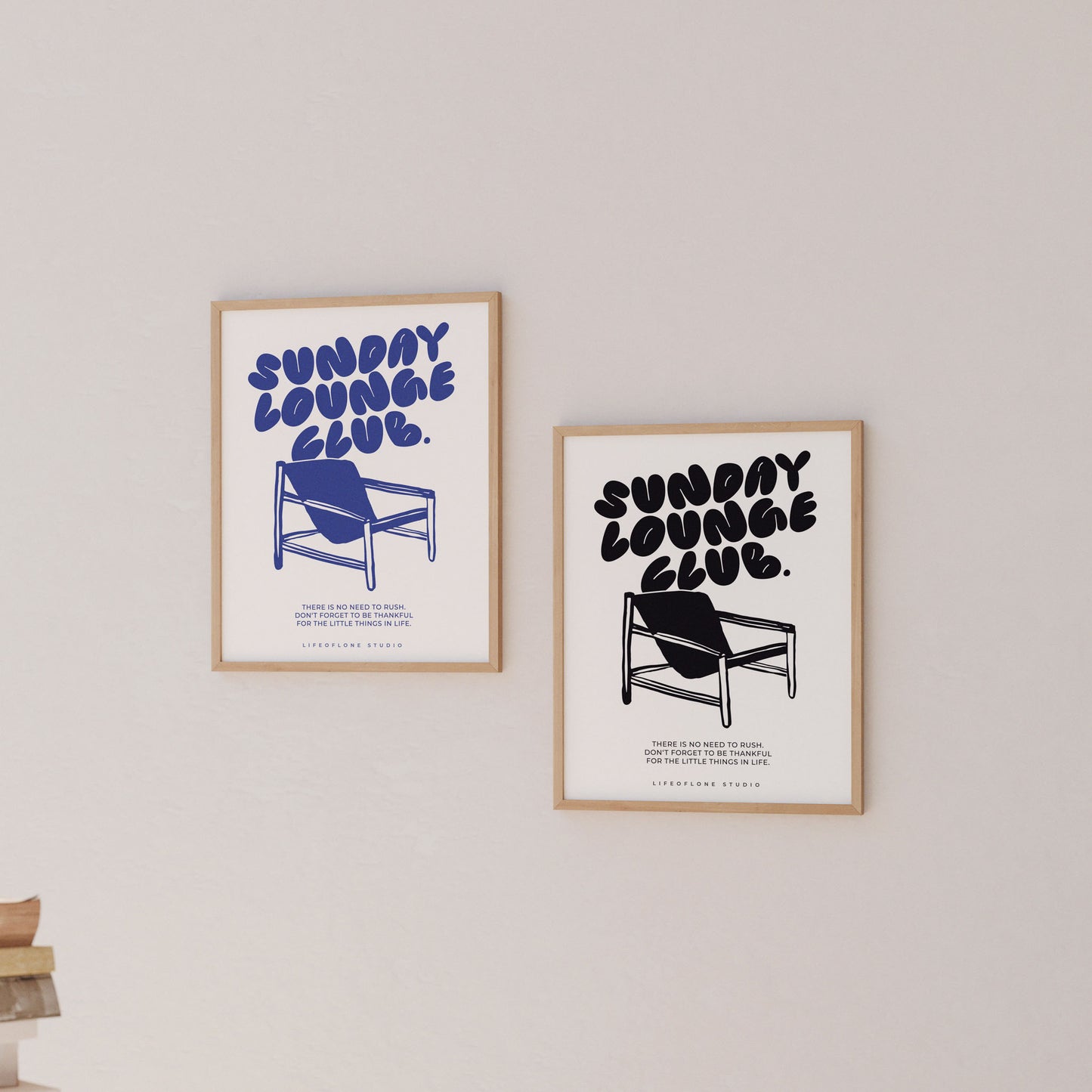 Poster 'Sunday lounge club'