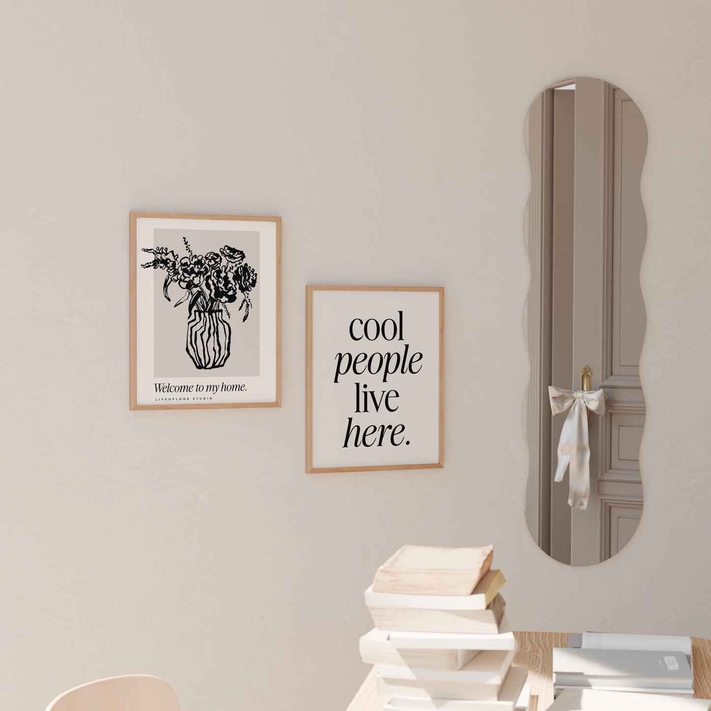 Poster // Set 'Cool people'