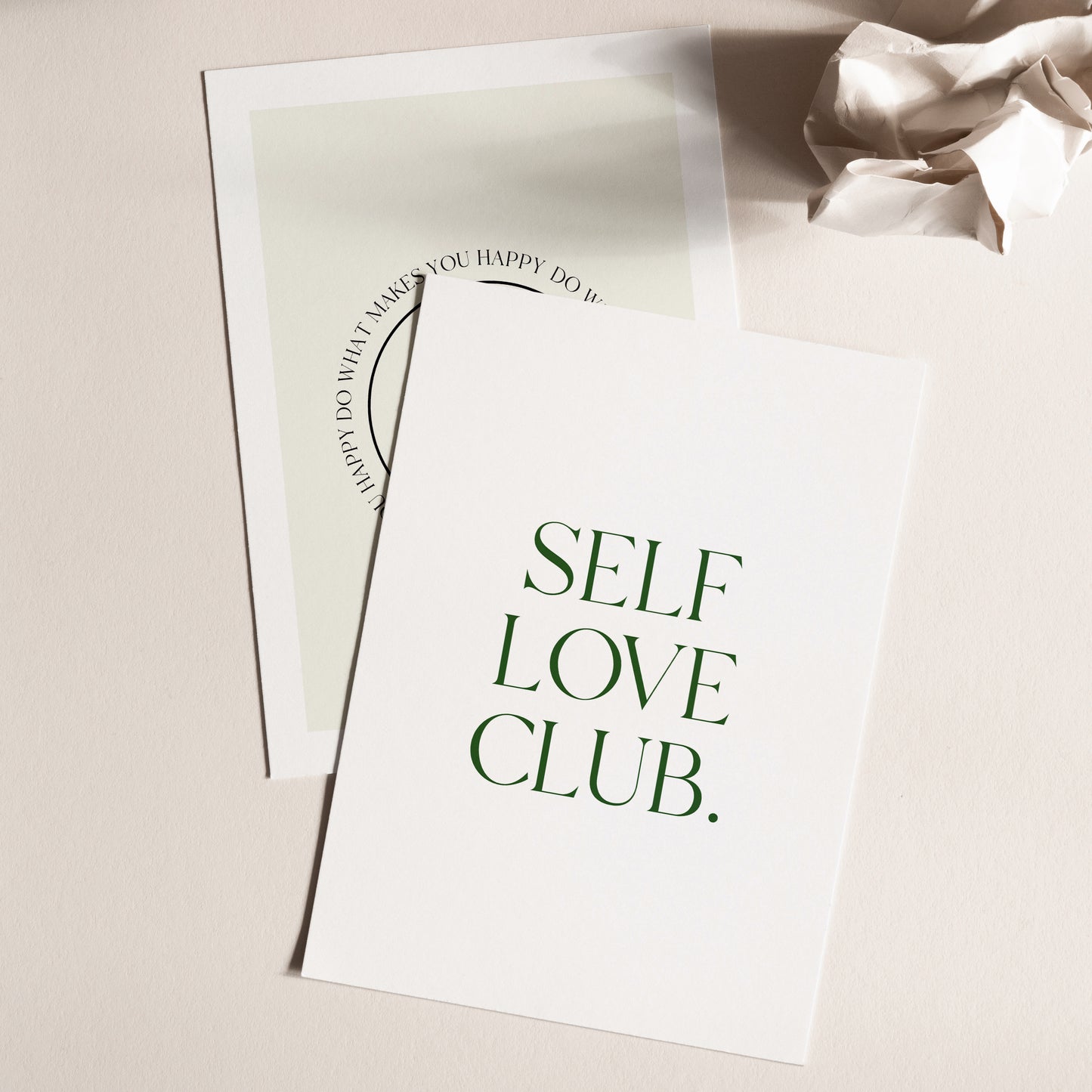 Postkarte 'Self Love Club'