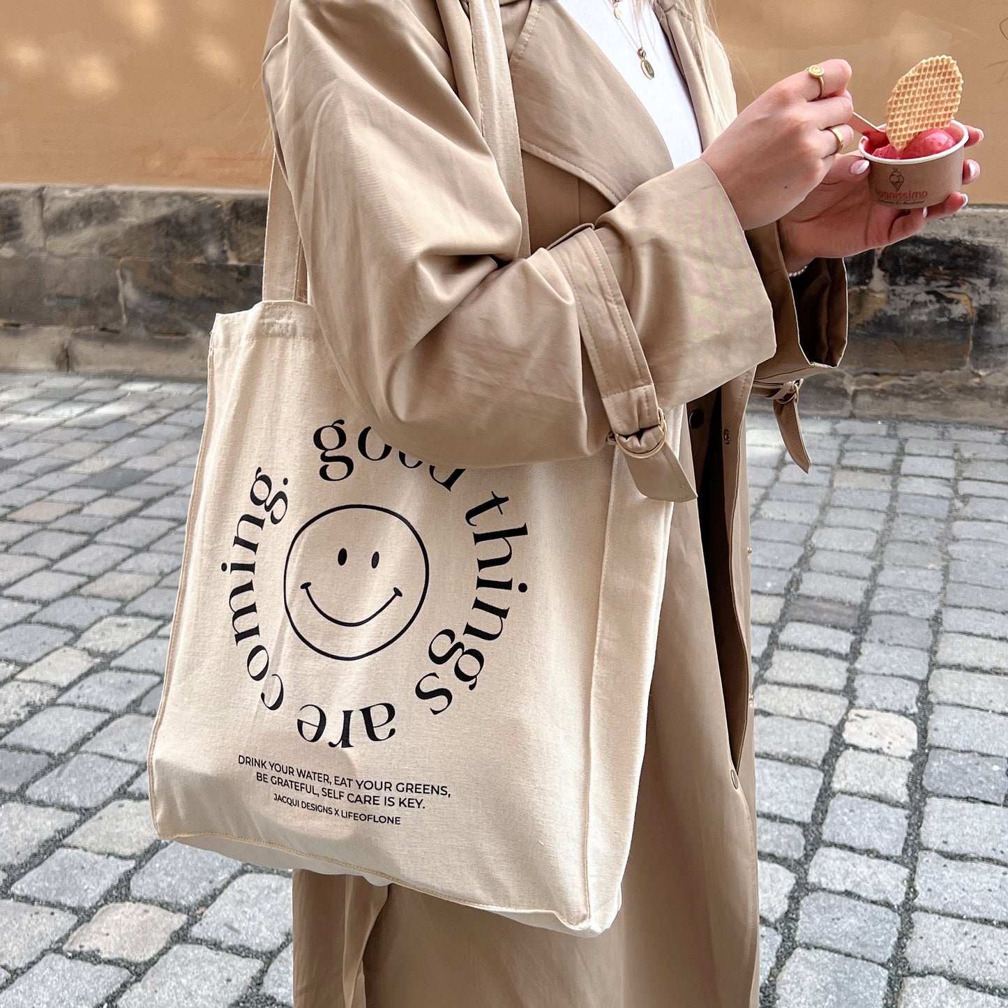 Baumwollbeutel 'Good things'