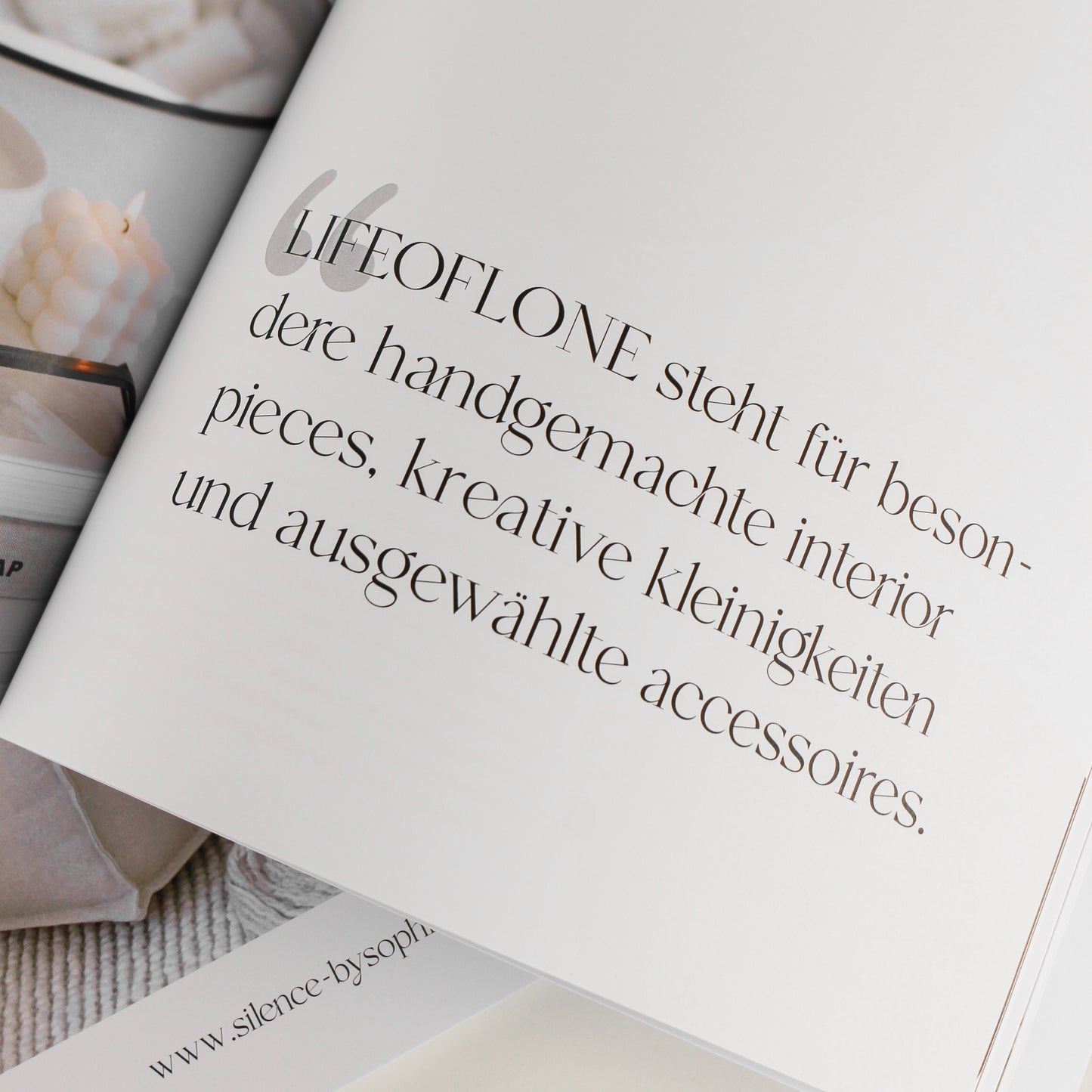 Coffee Table Book - Silence Magazin