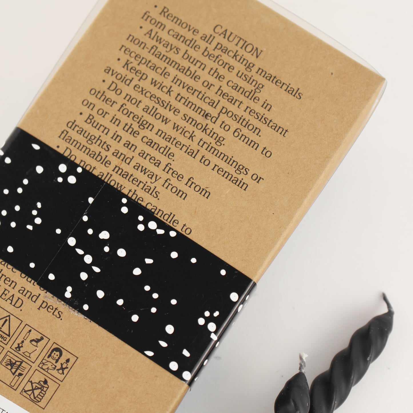 Twisted Candles | 20 cm