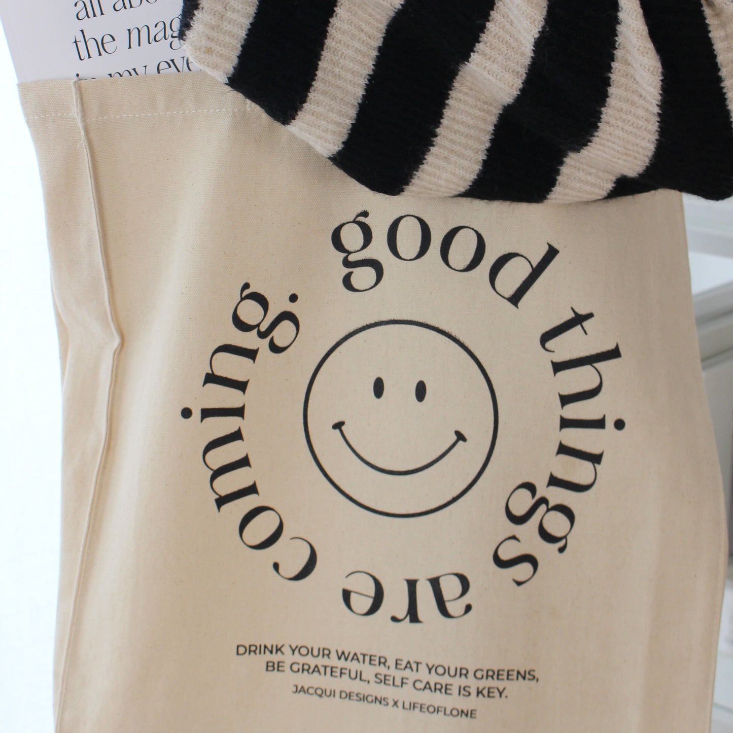 Baumwollbeutel 'Good things'