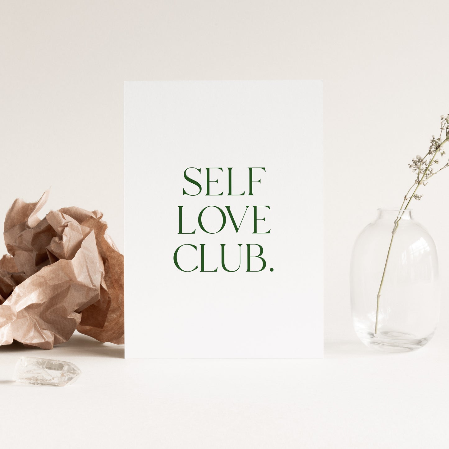 Postkarte 'Self Love Club'