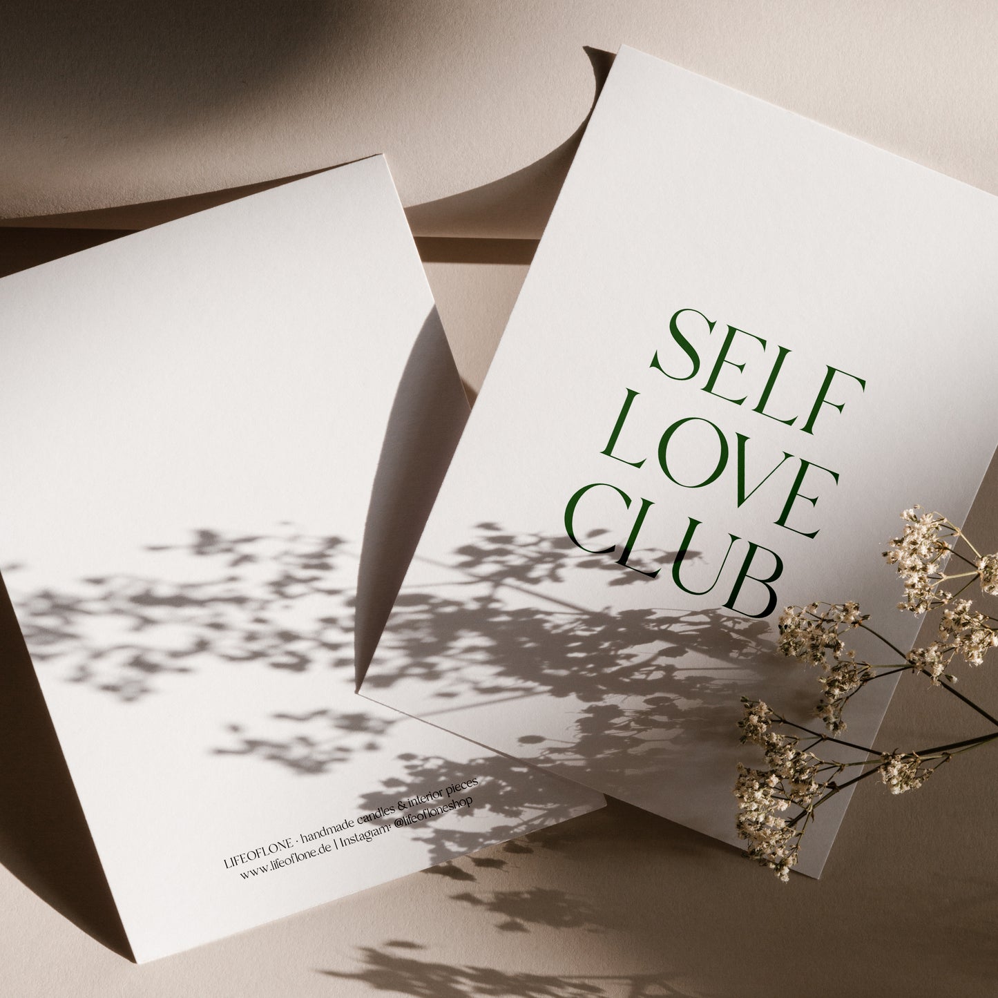 Postkarte 'Self Love Club'