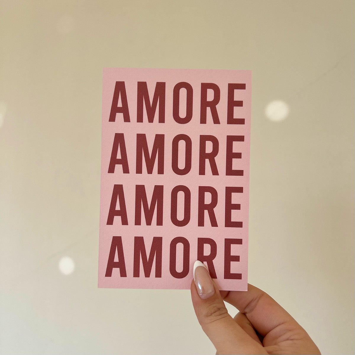 Postkarte 'Amore'