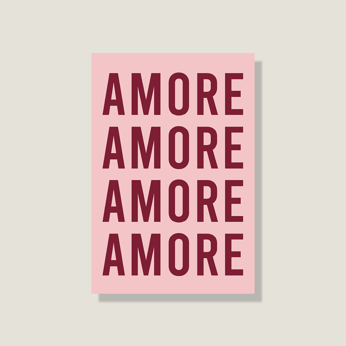 Postkarte 'Amore'