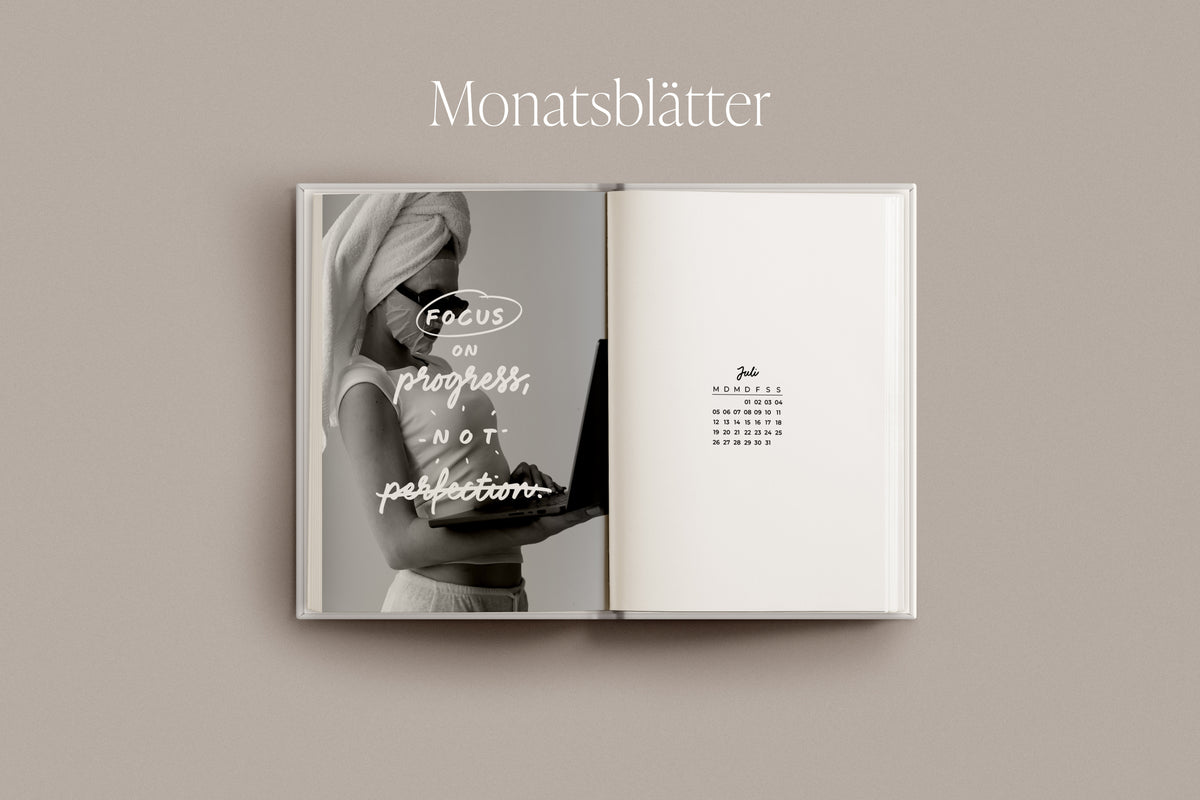 Softcover Kalender 'Perfectionism detox'
