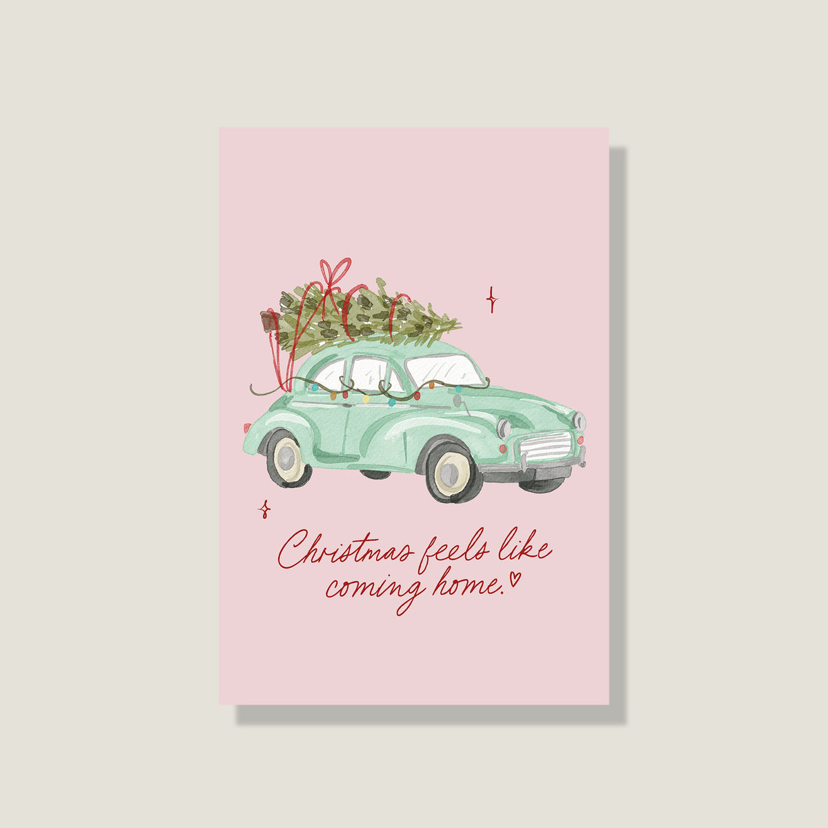 Postkarte 'Coming home'