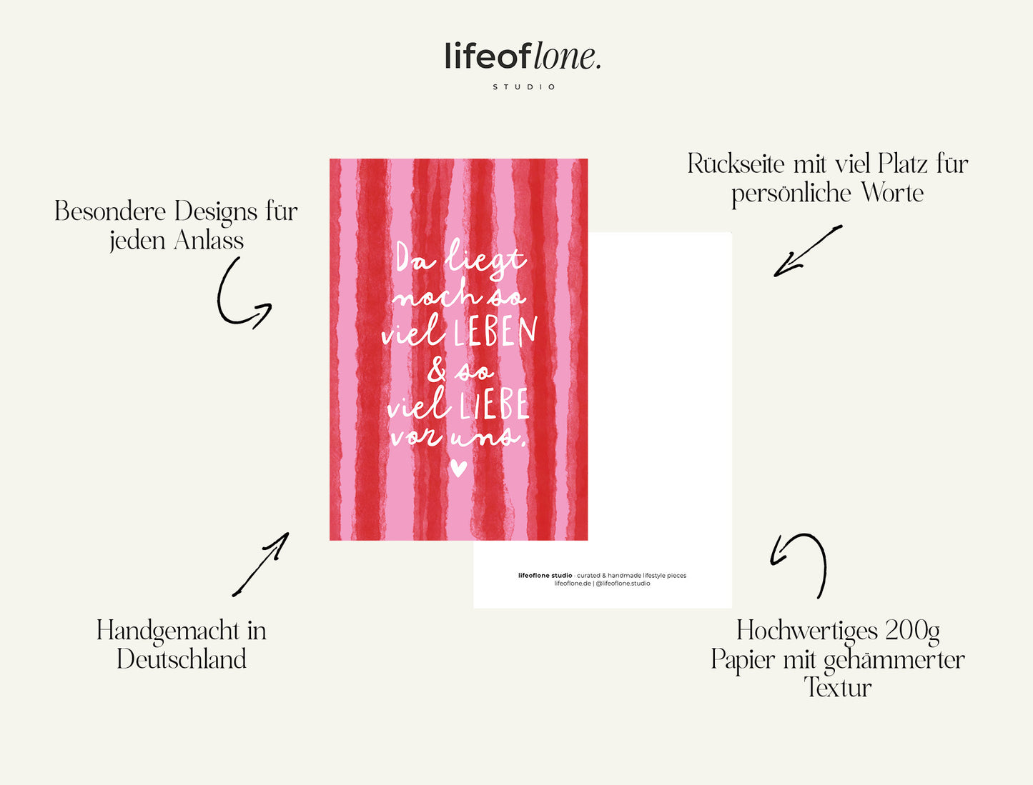 Postkarte 'Wundervoll'