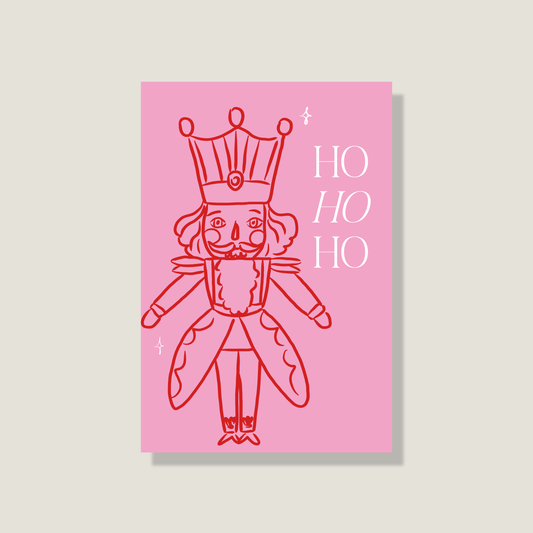Postkarte 'Ho Ho Ho'