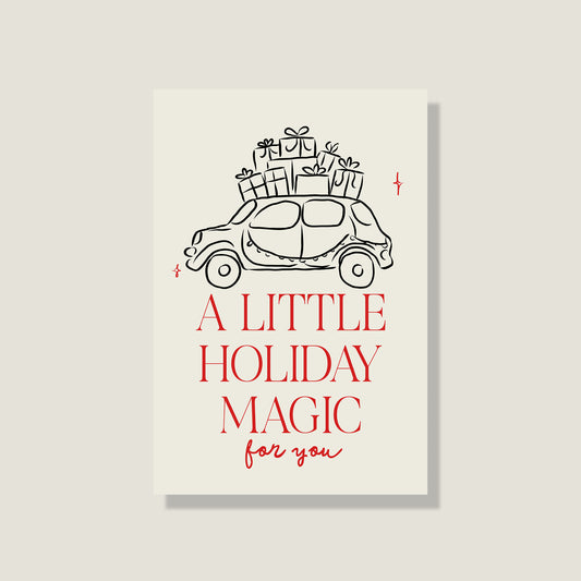 Postkarte 'Holiday Magic'