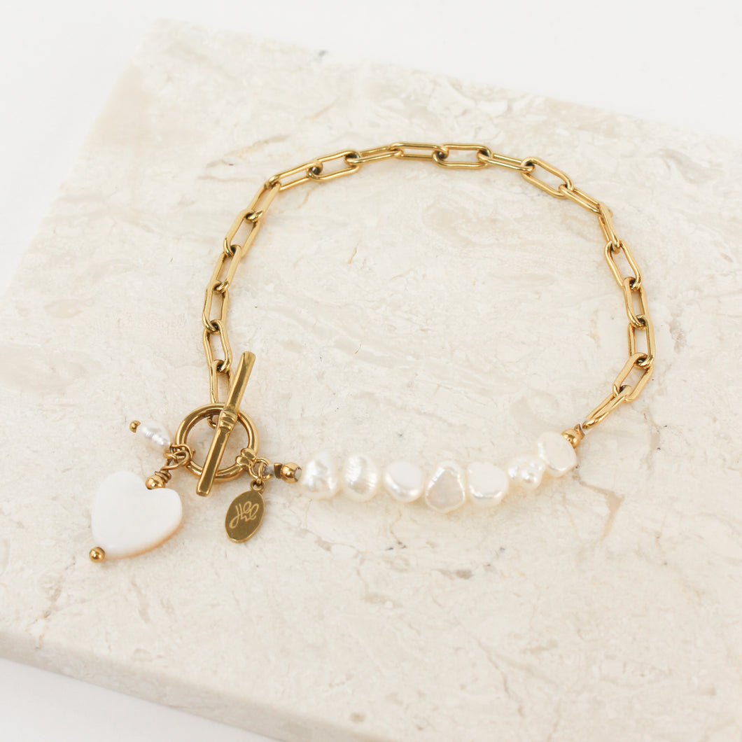 Armband 'pearl lover'