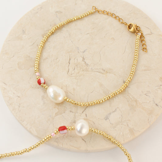 Armband 'One Pearl'