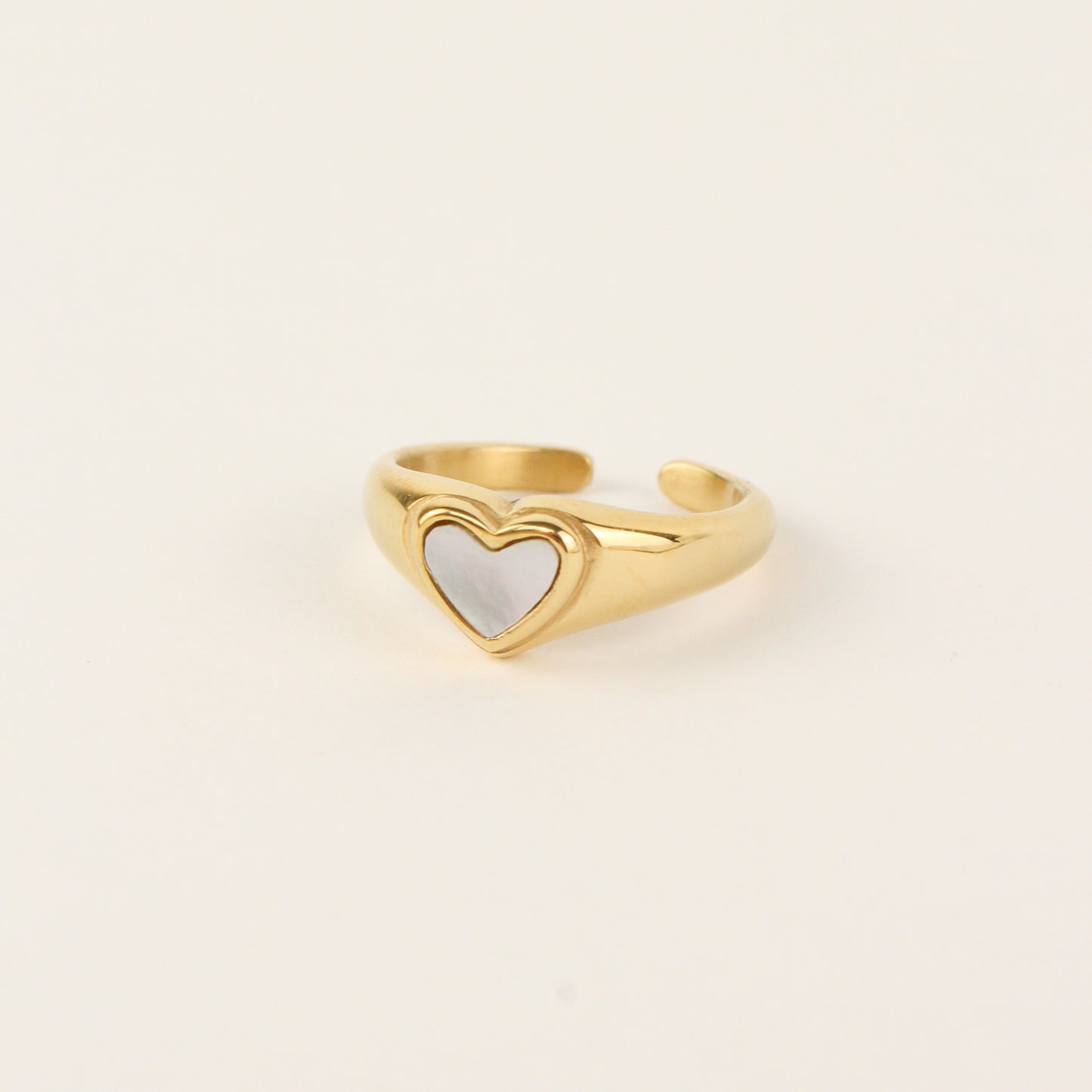 Ring 'Pearl Heart'