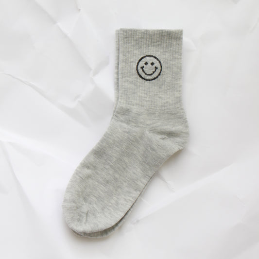 Socken 'Happy grey'