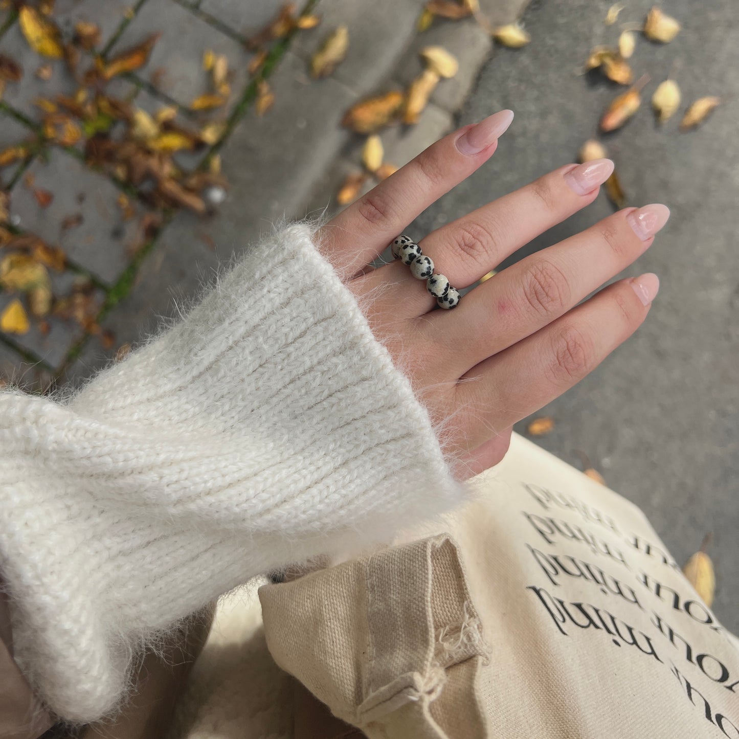 Chunky Pearl Ring