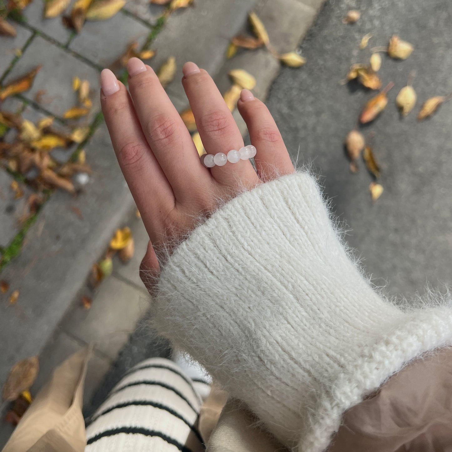 Chunky Pearl Ring