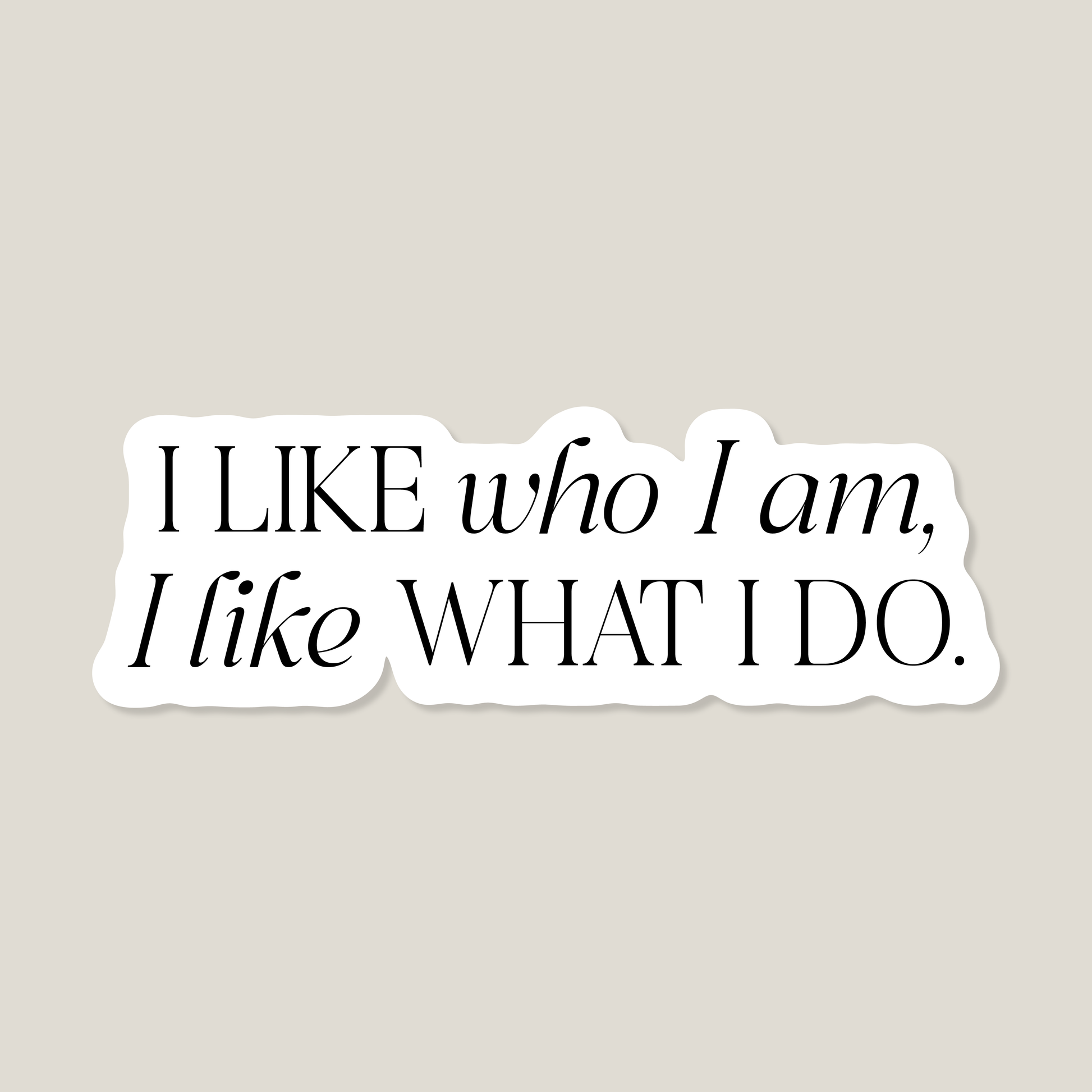 Handgemachte Lifestyle-Accessoires online kaufen
Einzigartige Geschenkideen für Deko- und Designliebhaber
Trendige Accessoires für den Alltag
Aufkleber Selbstliebe
Affirmationen Aufkleber 