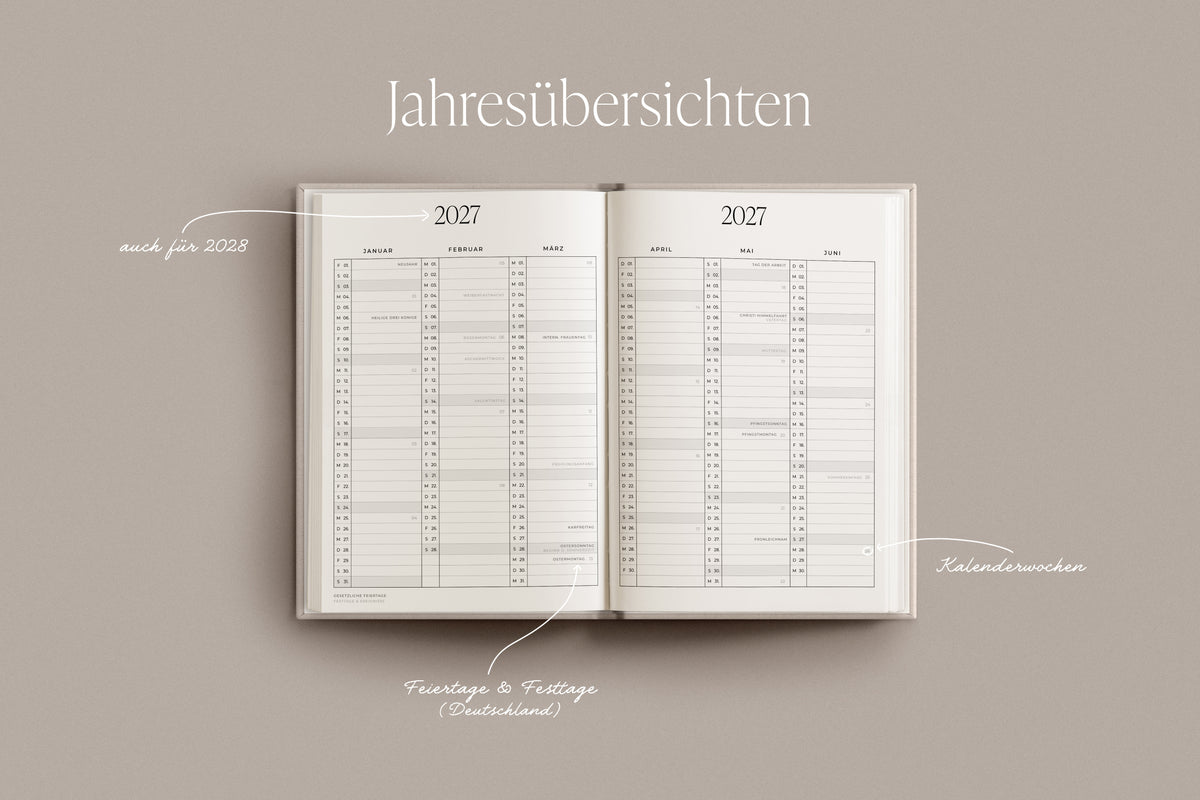 Kalender 2027 'Lucky Girl'