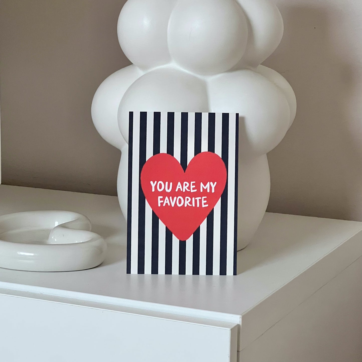 Postkarte 'Favorite'