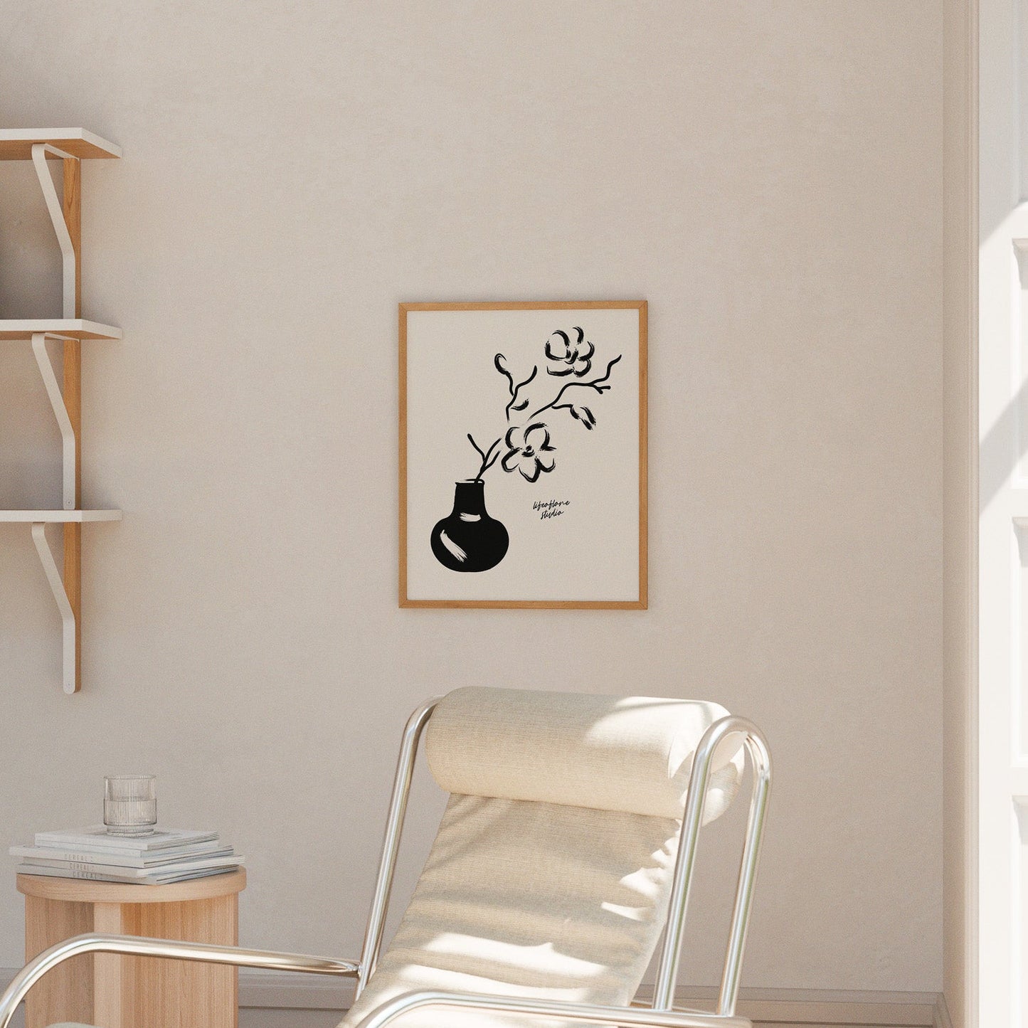 Aesthetic Print mit motivierendem Spruch – scandi inspiriert