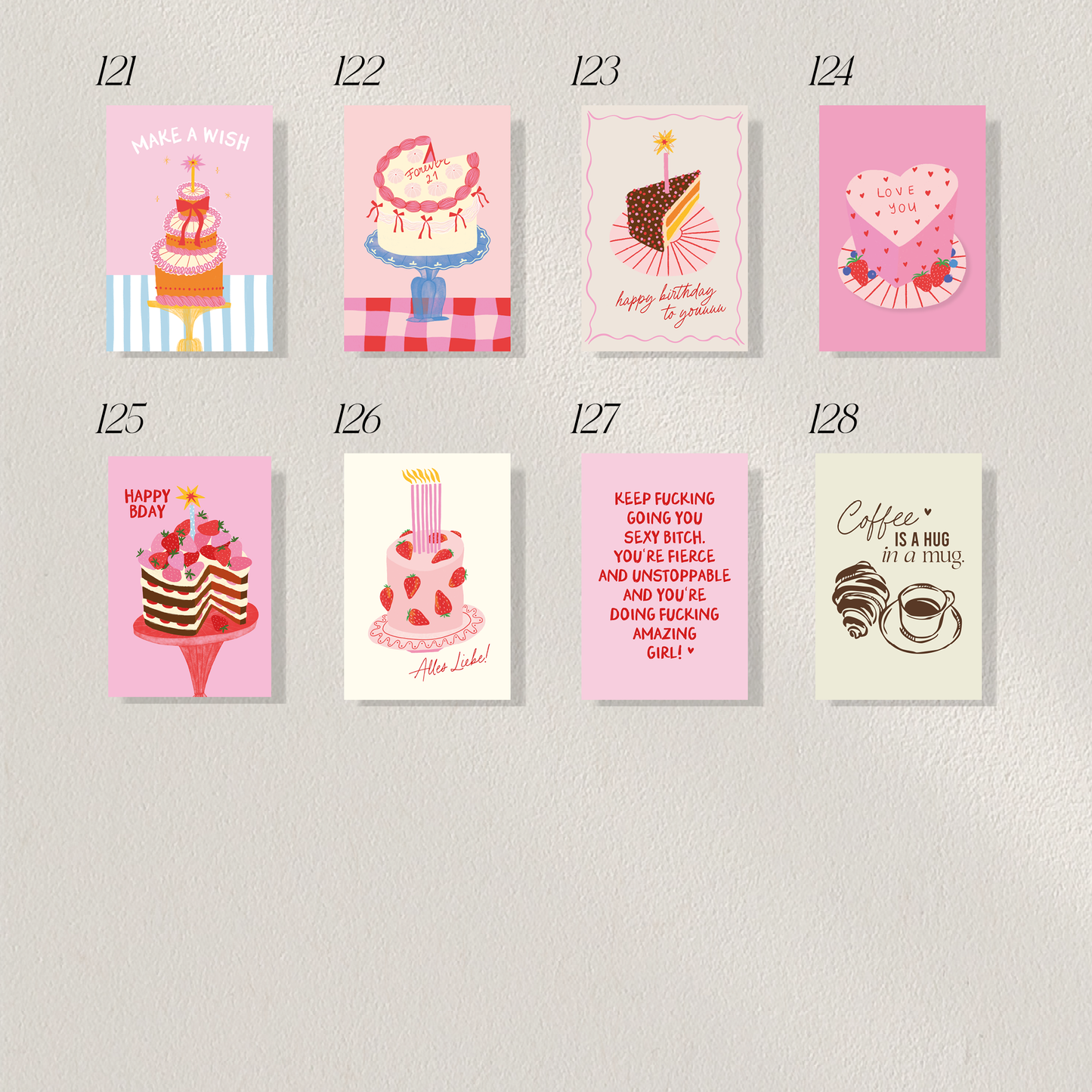 Postkarten Set - Individueller Mix