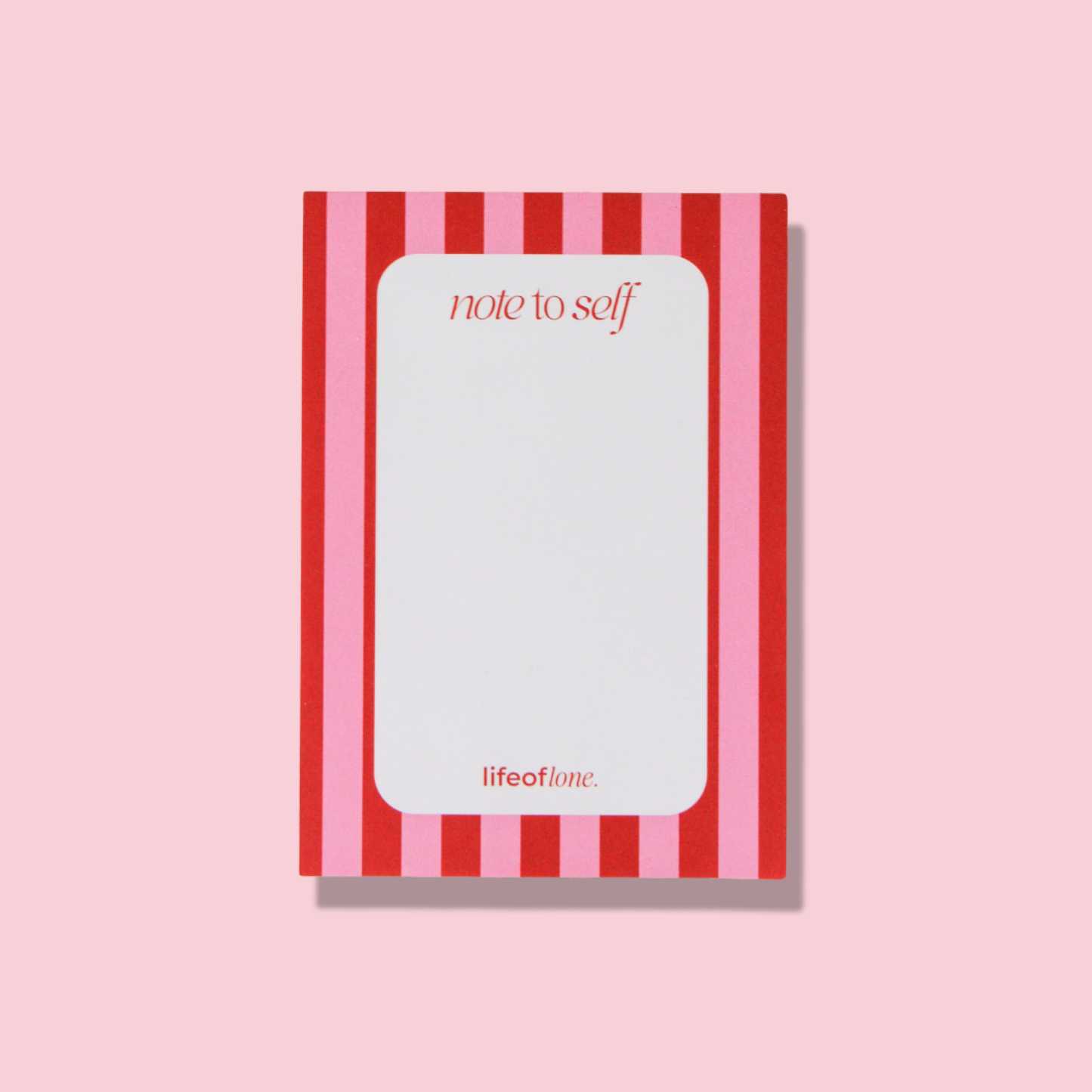 Notizblock 'Lovely stripes'