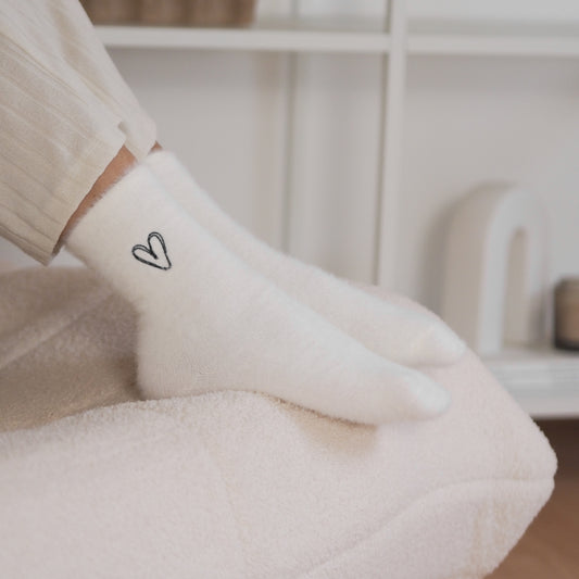 Kuschelsocken 'Love'