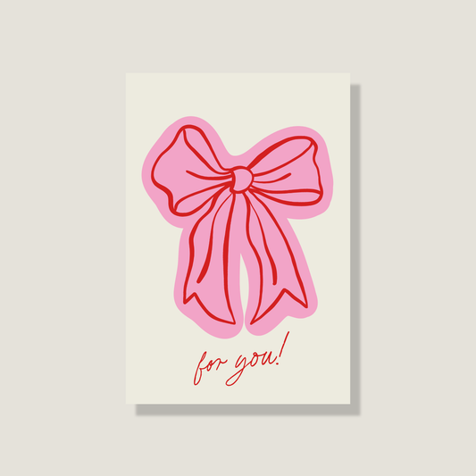 Postkarte 'For you'
