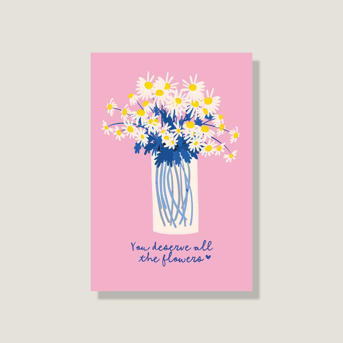 Postkarte 'All the flowers'
